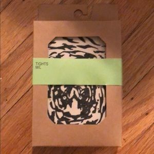 NWT tights with print